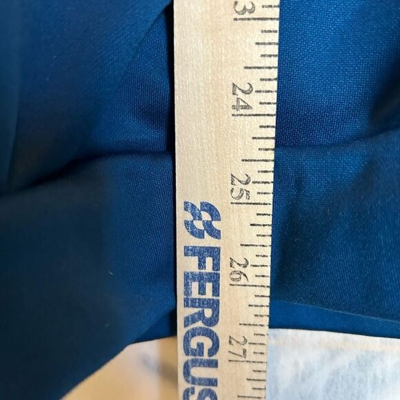 Original Penguin Golf Colorblock Crossover Pullover Blue & Gold Hoodie M - Picture 8 of 12